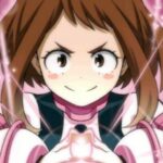 Anime Charakter Ochako Uraraka My Hero Academia