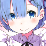 Anime Charakter Rem Re Zero