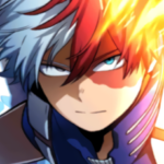 Anime Charakter Shouto Todoroki