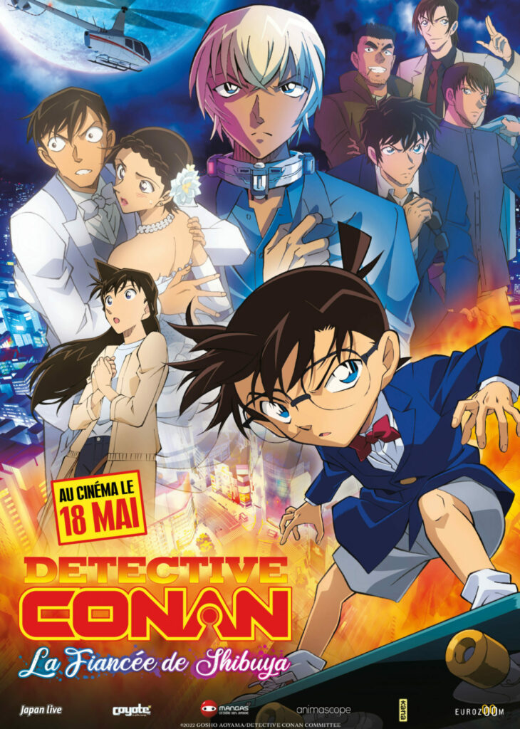 Kino Poster Anime - Detektiv Conan